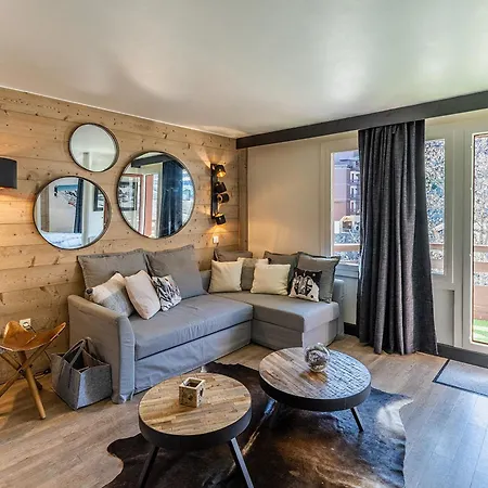 Rénové Au Pied Des Pistes, Centre De La Tania, 2 Chambres, Parking Et Wifi Inclus - Fr-1-568-47